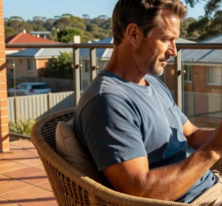 Australian user registering for Golden Number Lotto from a mobile device